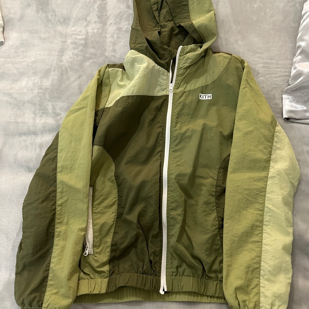 Track jacket and shorts